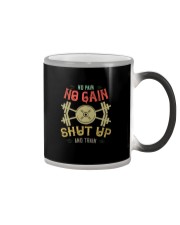 NO PAIN NO GAIN Color Changing Mug tile