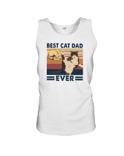 BEST CAT DAD EVER Unisex Tank tile
