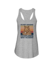 I'M NOT ARGUING BOURBON BEAR Ladies Flowy Tank tile