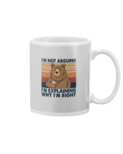 I'M NOT ARGUING BOURBON BEAR Mug tile