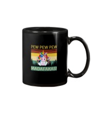 PEW PEW PEW MADAFAKAS UNICORN Mug thumbnail
