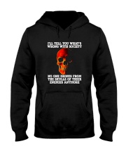 NO ONE DRINKS FROM THE SKULLS Hooded Sweatshirt thumbnail