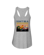 DON'T BE A COCK OR SUCKER Ladies Flowy Tank thumbnail
