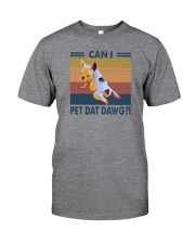 CAN I PET DAWG FRENCHIE Classic T-Shirt front