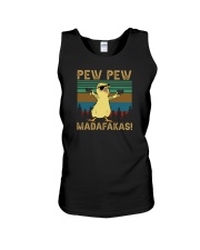 PEW PEW MADAFAKAS CHICK Unisex Tank thumbnail