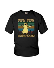 PEW PEW MADAFAKAS CHICK Youth T-Shirt thumbnail