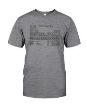 periodic table of beer Classic T-Shirt front