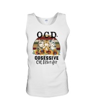 OBSESSIVE CAT DISORDER Unisex Tank tile