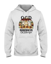 OBSESSIVE CAT DISORDER Hooded Sweatshirt tile