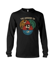 THE ANSWER TO 42 Long Sleeve Tee thumbnail