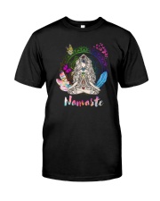 NAMASTE YOGA GIRL Classic T-Shirt front