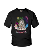 NAMASTE YOGA GIRL Youth T-Shirt tile