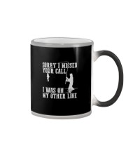 I WAS ON MY OTHER LINE Color Changing Mug thumbnail