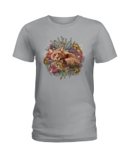 HAPPY MUSHROOMS FOX Ladies T-Shirt tile