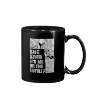 SHE SAID IT'S ME OR THE BICYCLE Mug thumbnail