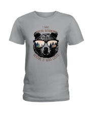 SOCIAL DISTANCING BEAR Ladies T-Shirt thumbnail