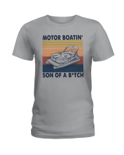 MOTOR BOATIN' SON OF BTCH Ladies T-Shirt tile