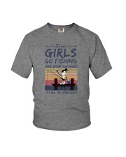 SOME GIRLS GO FISHING AND DRINK TOO MUCH Youth T-Shirt tile