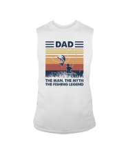 DAD THE FISHING LEGEND Sleeveless Tee tile