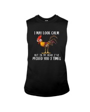 BUT IN MY HEAD I'VE PECKED YOU THREE TIMES Sleeveless Tee thumbnail