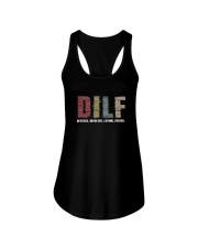 DEVOTED INVOLVED LOVING FATHER Ladies Flowy Tank tile