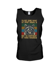 I'M NOT SURE WHAT MY SPIRIT ANIMAL Unisex Tank thumbnail