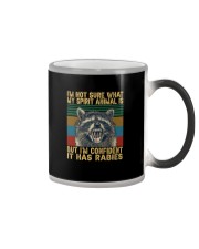I'M NOT SURE WHAT MY SPIRIT ANIMAL Color Changing Mug thumbnail