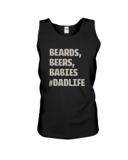 BEARDS BEERS BABIES DADLIFE Unisex Tank tile