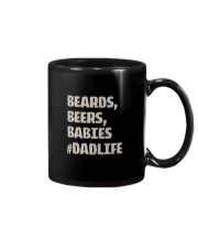 BEARDS BEERS BABIES DADLIFE Mug tile