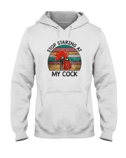 STOP STARING AT MY COCK Hooded Sweatshirt tile