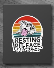 RESTING PIT FACE Sticker - 4 pack (Vertical) aos-sticker-4-pack-vertical-lifestyle-front-10