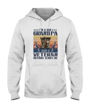 I'M A DAD GRANDPA AND A VETERAN Hooded Sweatshirt tile