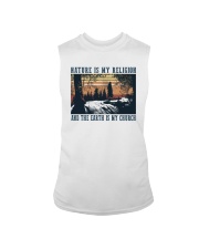 NATURE IS MY RELIGION AND THE EARTH IS MY CHURCH Sleeveless Tee tile