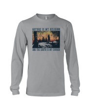 NATURE IS MY RELIGION AND THE EARTH IS MY CHURCH Long Sleeve Tee tile