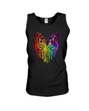 LOVE IS LOVE BUTTERFLY PRIDE Unisex Tank tile