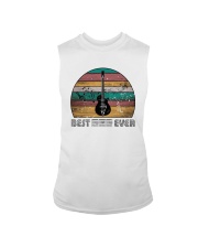BEST DAD EVER GUITAR MUSIC NOTES Sleeveless Tee tile
