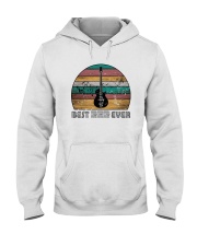 BEST DAD EVER GUITAR MUSIC NOTES Hooded Sweatshirt tile