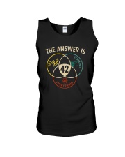 THE ANSWER IS 42 Unisex Tank thumbnail