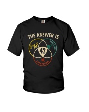 THE ANSWER IS 42 Youth T-Shirt thumbnail