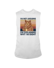 I'M NOT ARGUING COFFEE BEAR Sleeveless Tee tile