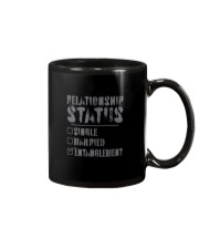 RELATIONSHIP STATUS ENTANGLEMENT Mug tile