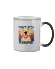 DON'T STOP RETRIEVIN' Color Changing Mug tile