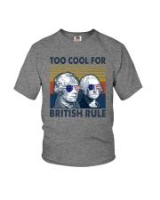 TOO COOL FOR BRITISH RULE 1 Youth T-Shirt tile