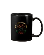 RIDE THE MOUNTAINS LOSE THE PATH Mug tile