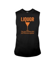 LIQUOR NOUN THE GLUE HOLDING THIS Sleeveless Tee tile