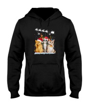 CHRISTMAS CATS Hooded Sweatshirt thumbnail