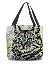 CAT ART All-over Tote back
