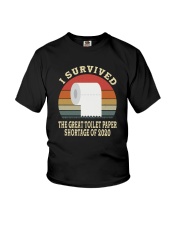 I SURVIVED THE GREAT TOILET PAPER SHORTAGE Youth T-Shirt thumbnail