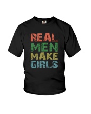 REAL MEN MAKE GIRLS Youth T-Shirt tile