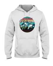 IT'S ANOTHER HALF MILE OR SO Hooded Sweatshirt tile